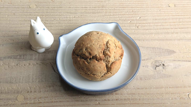 バナナきなこパン