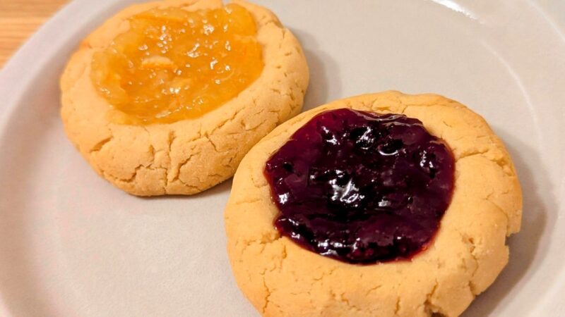 とうふパンにジャム