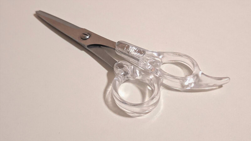 セルフカット用のハサミ