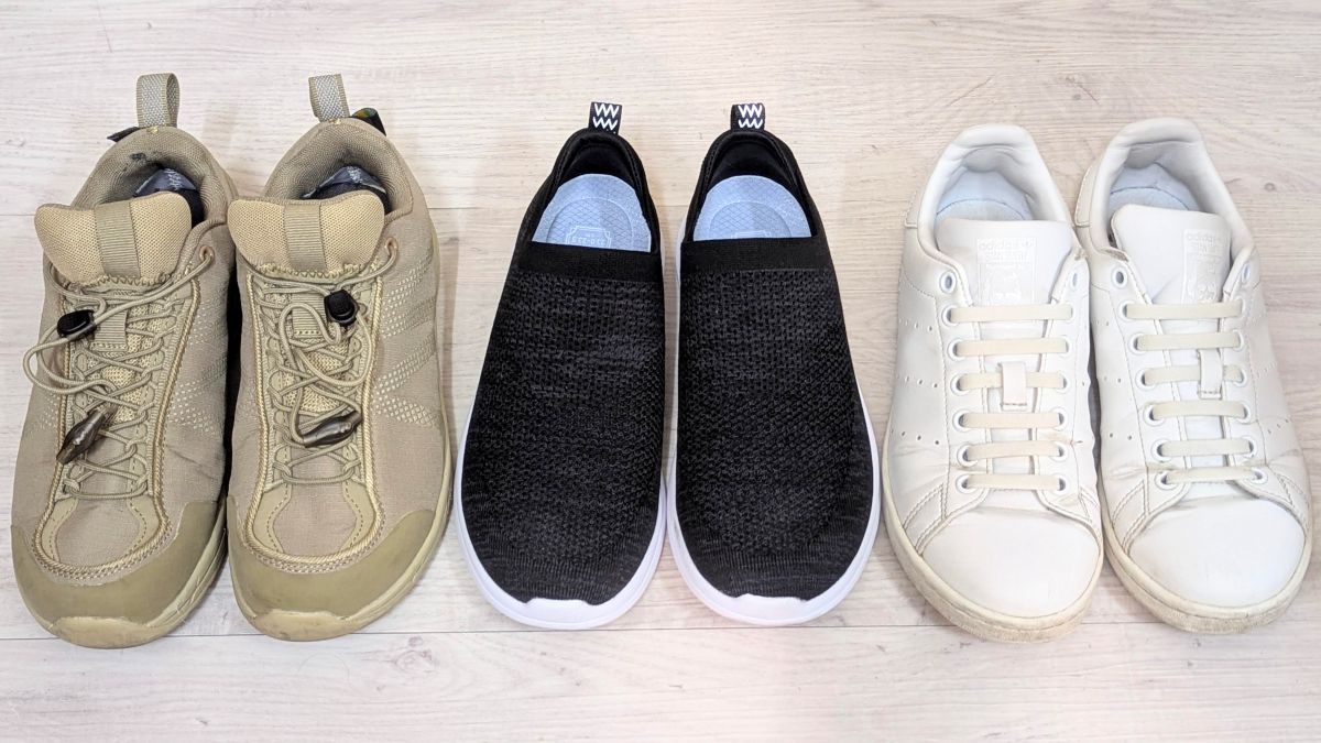 ミニマリストの靴3足