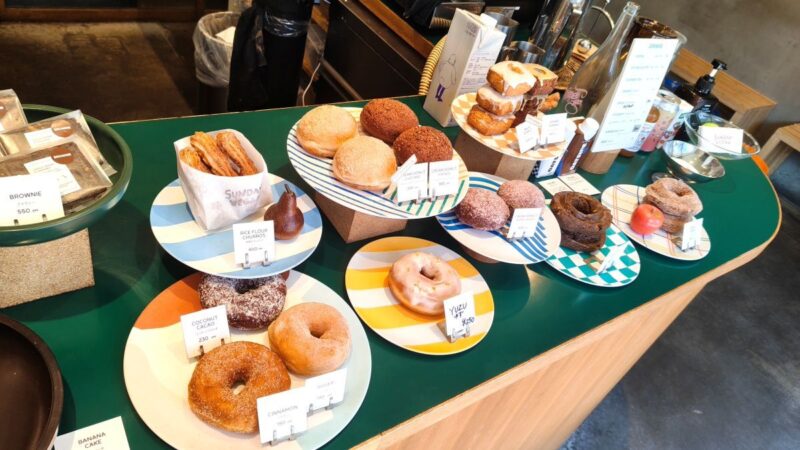 SUNDAY VEGANのドーナツ