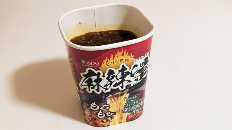麻辣湯のカップ麺