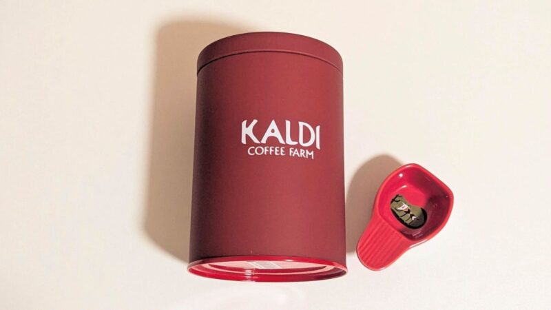 カルディのキャニスターとメジャースプーン